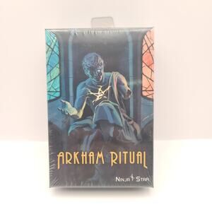 Ninja Star Arkham Ritual Sealed New Card Game